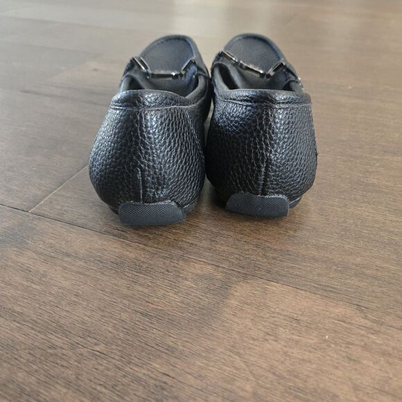 Anne Klein Women's Shoes Size 8 Black Moccasin Driving Shoes Flat New - Picture 7 of 8